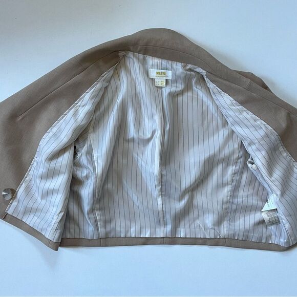 Anthropologie Maeve Cropped Short Sleeve Blazer 6 - Picture 6 of 7